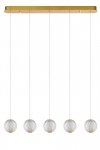 LAMPA WISZĄCA ZŁOTA DEKORACYJNA KULE LUCIDE CINTRA 13499/21/60