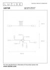 LAMPA LOFT INDUSTRIALNA EDISON NA ŻARÓWKI DO SALONU POKOJU SYPIALNI LESTER 21112/08/30
