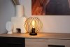 LAMPA CZARNO ZŁOTA METALOWA DRUCIANA LUCIDE DANZA 21528/25/02
