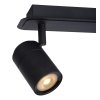 LAMPA SUFITOWA SPOT REFLEKTOR DO ŁAZIENKI CZARNY LUCIDE LENNERT 26958/15/30