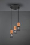 LAMPA NOWOCZESNA DO SALONU SYPIALNI POKOJU TOSH 304330332 TRIO