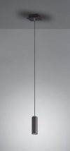 LAMPA WISZĄCA CZARNA TUBA WISZĄCA NAD STÓŁ WYSPĘ DO SALONU SYPIALNI KUCHNI JADALNI MARLEY 312400132 TRIO