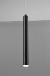 LAMPA WISZĄCA LED CZARNA TUBY SOPLE NA KOLE DO SALONU SYPIALNI JADALNI TUBULAR 321691132 TRIO