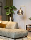 LAMPA PODŁOGOWA SZKLANA KULA  LUCIDE JULIUS 34738/01/65