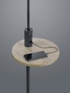 LAMPA PODŁOGOWA KLASYCZNA Z PÓŁKĄ CLAAS 400400132 TRIO