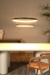 LAMPA WISZĄCA KOŁA RINGI NOWOCZESNA LED LUCIDE VIDAL 46403/92/30