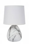 LAMPKA NOCNA STOŁOWA DEKORACYJNA LUCIDE MARMO 47508/81/31
