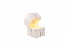 LAMPKA STOŁOWA NOCNA IMITACJA DREWNA DO SALONU SYPIALNI DEKORACYJNA TREASURE 514110101 TRIO