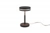 LAMPKA STOŁOWA NOCNA LED ANTRACYT GRAFIT NOWOCZESNA DO SALONU SYPIALNI FRANKLIN 526510142 TRIO