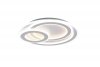 NOWOCZESNY PLAFON LED STEROWANY PILOTEM ŚCIEMNIALNY DEKORACYJNY DO SALONU SYPIALNI POKOJU MITA 629210331 TRIO