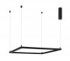 LAMPA WISZĄCA LED KWADRAT RAMKA NOWOCZESNA DO SALONU KUCHNI JADALNI LUCES EXCLUSIVAS JAEN LE41427