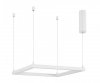 LAMPA WISZĄCA LED KWADRAT RAMKA NOWOCZESNA DO SALONU KUCHNI JADALNI LUCES EXCLUSIVAS JAEN LE41430