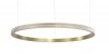LAMPA WISZĄCA RING ZŁOTY OBRĘCZ LED NOWOCZESNA LUCES EXCLUSIVAS PAINE LE41732
