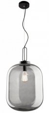 LAMPA WISZĄCA SZKLANA GRAFITOWA LUCES EXCLUSIVAS URENA LE41816