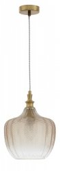 LAMPA WISZĄCA SZKLANA DEKORACYJNA LUCES EXCLUSIVAS BURGOS LE41916