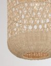 LAMPA WISZĄCA NATURAL EKO RATTANOWA DO SALONU JADALNI KUCHNI W STYLU BOHO  LUCES EXCLUSIVAS PALMAR LE42125