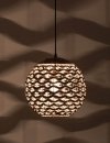 LAMPA WISZĄCA NATURAL EKO RATTANOWA DO SALONU JADALNI KUCHNI W STYLU BOHO  LUCES EXCLUSIVAS PARANA LE42134