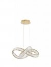 LAMPA WISZĄCA LED NOWOCZESNA GLAMOUR DO SALONU SYPIALNI LUCES EXCLUSIVAS SINALOA LE42922