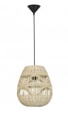 LAMPA WISZĄCA NATURAL EKO RATTANOWA DO SALONU JADALNI KUCHNI W STYLU BOHO LUCES EXCLUSIVAS REYNOSA LE42949