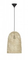 LAMPA WISZĄCA NATURAL EKO RATTANOWA DO SALONU JADALNI KUCHNI W STYLU BOHO  LUCES EXCLUSIVAS PALMAR LE42954