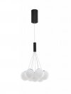 LAMPA NOWOCZESNA KULA BIAŁA SZKLANA LUCES EXCLUSIVAS ABALA LE43309
