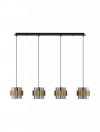 LAMPA WISZĄCA SZKLANA DEKORACYJNA DYMIONE SZKŁO KLOSZ NAD STÓŁ DO KUCHNI JADALNI LUCES EXCLUSIVAS VIEJA LE43672