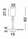 LUCES EXCLUSIVAS LAMPA NOWOCZESNA ALEM LE44206
