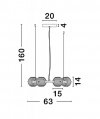 LUCES EXCLUSIVAS LAMPA NOWOCZESNA SECO LE44236