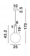 LUCES EXCLUSIVAS LAMPA JAVIER LE44484