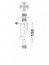LUCES EXCLUSIVAS LAMPA CHEPEN LE44642