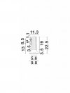 LUCES EXCLUSIVAS LAMPA MARENZO LE45608