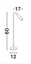 LUCES EXCLUSIVAS LAMPA NOWOCZESNA MOMPOS LE73698