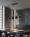LAMPA WISZĄCA Z ABAŻURAMI NAD STÓŁ DO JADALNI TOMMY R30334079 REALITY LEUCHTEN