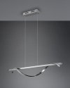LAMPA WISZĄCA LED CHROM NAD STÓŁ NOWOCZESNA DO JADALNI SALONU ISABEL R32201106 REALITY LEUCHTEN