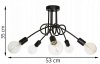 LAMPA SUFITOWA INDUSTRIALNA LOFT EDISON KOLORY  LIGHT HOME