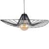 GOLDLUX POLUX ABANO 317186 LAMPA WISZĄCA KAPELUSZ HAT CZARNY DUŻY 50CM