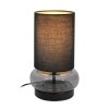ITALUX EPIRO TTB-43648-BL-SG LAMPKA STOŁOWA NOCNA CZARNA GRAFITOWA