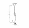 GOLDLUX POLUX ROPE 321909 LAMPA WISZĄCA SZNUR NA ŻARÓWKĘ LOFT INDUSTRIALNA