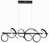 REALITY LOZANNA 343301-30 LAMPA LED CZARNA NOWOCZESNA  DO SALONU JADALNI  SYPIALNI