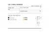 AZZARDO ULF 1 WALL SENSOR AZ4455 LAMPA NA ELEWACJĘ Z CZUJNIKIEM RUCHU SZARA