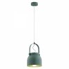 LAMPA WISZĄCA ZIELONA METALOWA INDUSTRIALNA DO KUCHNI NAD STÓŁ 20CM ARGON LOGAN 8283