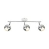 ZUMA LINE GU16016-3TU-WH GASTER LAMPA SUFITOWA PLAFON KULE BIAŁE CHROM 