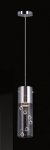 ITALUX CORDEL MDM1835-1 LAMPA WISZĄCA SZKLANA OZDOBNA GLAMOUR CHROM
