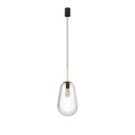 NOWODVORSKI 8672 PEAR M LAMPA WISZĄCA NOWOCZESNA SZKLANY KLOSZ 