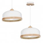 MILAGRO Lampa wisząca STUDIO WHITE 1xE27