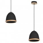 MILAGRO Lampa wisząca STUDIO BLACK 1xE27
