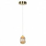 ITALUX HUELTO PND-22112132-1A-CHPN LAMPA WISZĄCA NOWOCZESNA KOLOR ZŁOTY SZAMPAŃSKI LED