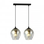 LAMPA WISZĄCA CZARNA NAD STÓŁ DO KUCHNI JADALNI SALONU EMIBIG ISTAR 2 BL GRAFIT