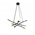 LAMPA WISZĄCA NOWOCZESNA KULE SZKLANE EMIBIG ESSA 5 OPAL