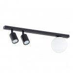 LAMPA SUFITOWA REFLEKTORKI LISTWA EMIBIG BASTER 3 BLACK oprawa oświetleniowa